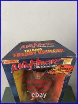Freddy Krueger Vintage 1989 Nightmare On Elm Street Talking Freddy Doll Works