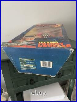 Freddy Krueger Vintage 1989 Nightmare On Elm Street Talking Freddy Doll Works