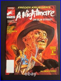 Freddy Krueger's A Nightmare on Elm St. #1 & 2 Set Plus#3 never releasedphotcopy