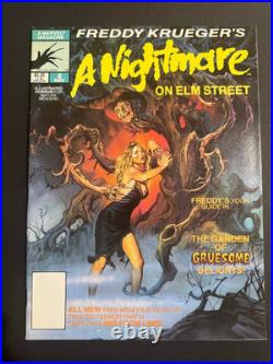 Freddy Krueger's A Nightmare on Elm St. #1 & 2 Set Plus#3 never releasedphotcopy
