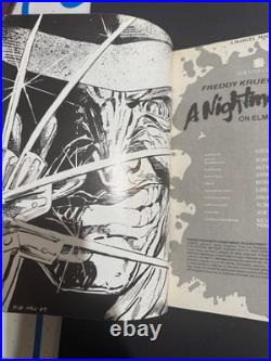 Freddy Krueger's A Nightmare on Elm St. #1 & 2 Set Plus#3 never releasedphotcopy
