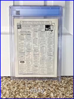 Freddy Krueger's A Nightmare on Elm Street 1? CGC 9.4 NM white 1989 new slab