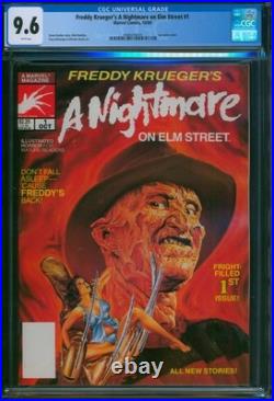 Freddy Krueger's A Nightmare on Elm Street #1 CGC 9.6 NM+ Wp 1989 Joe Jusko Cvr