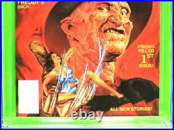 Freddy Krueger's A Nightmare on Elm Street #1 Magazine CGC 9.4 1989 Fresh Slab