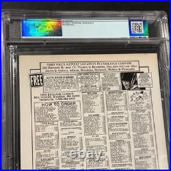 Freddy Krueger's A Nightmare on Elm Street #1 PSA 9.2 Newsstand Robert Englund