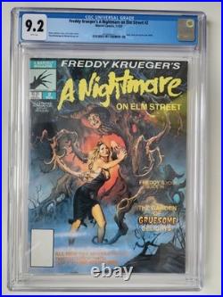 Freddy Krueger's A Nightmare on Elm Street #2 CGC 9.2 Marvel