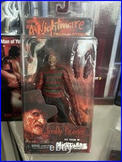 Freddy Krueger's a Nightmare On Elm Street Collection of 13 NECA Mezco All New