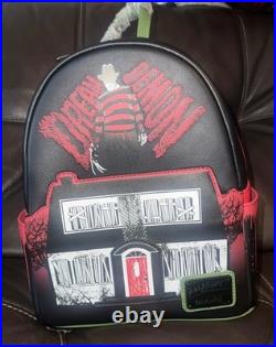 Freddy Kruger A Nightmare On Elm Street Loungefly backpack Brand NEW