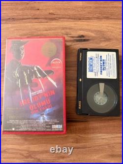 Freddy's Dead Final Nightmare BETAMAX Turkish Horror Big Box Elm Street Rare