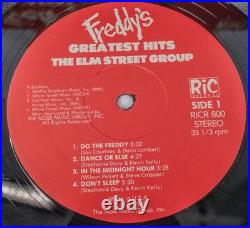 Freddy's Greatest Hits 1987 LP Vinyl Record Nightmare Elm Street Horror VG+