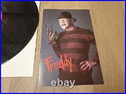 Freddy's Greatest Hits Vinyl LP 1987 with Fan Club Insert Nightmare on Elm Street