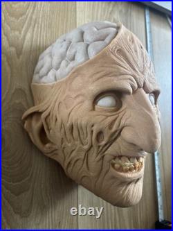 Freddy's Revenge Latex Display Head Nightmare On Elm Street 2 Unpainted