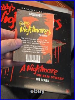 Freddys Nightmares Soundtrack 3LP Vinyl Box Set TV033 Terror Vision Elm Street