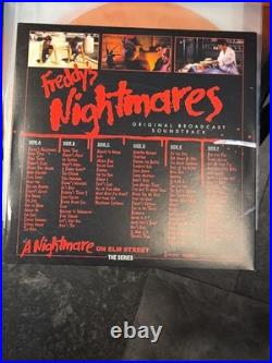 Freddys Nightmares Soundtrack 3LP Vinyl Box Set TV033 Terror Vision Elm Street