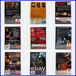 Friday the 13th + Nightmare on Elm Street 20x Film DVD Bundle Region 4, PAL