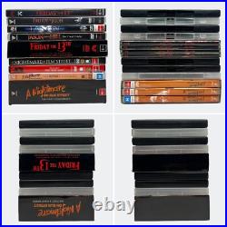 Friday the 13th + Nightmare on Elm Street 20x Film DVD Bundle Region 4, PAL