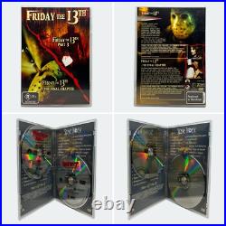 Friday the 13th + Nightmare on Elm Street 20x Film DVD Bundle Region 4, PAL