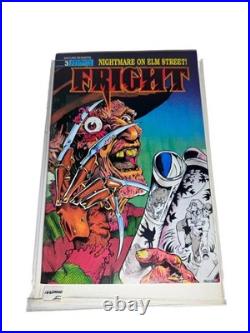 Fright #3 Nightmare On Elm Street 1st Cover Aap. Freddy Krueger (Eternity 1988)
