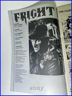 Fright #3 Nightmare On Elm Street 1st Cover Aap. Freddy Krueger (Eternity 1988)