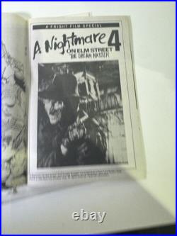 Fright #3 Nightmare On Elm Street 1st Cover Aap. Freddy Krueger (Eternity 1988)