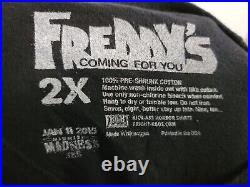 Fright Rags A Nightmare On Elm Street NEW t- Shirt- 2XL Freddy Krueger