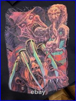 Fright Rags A Nightmare On Elm Street t-Shirt Large L Freddy Krueger