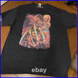 Fright Rags A Nightmare On Elm Street t-Shirt Large L Freddy Krueger