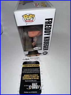 Funko Nightmare On Elm Street Freddy Krueger Autograph Chase Gitd Jsa