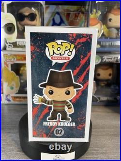 Funko POP! A Nightmare on Elm Street FREDDY KRUEGER #02 GLOW CHASE withProtector