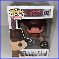 Funko POP! Nightmare on Elm Street Freddy Krueger #02 Chase Glow INSANELY RARE Funko POP! Nightmare on Elm Street Freddy Krueger #02 Chase Glow INSANELY RARE
