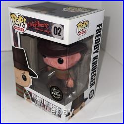 Funko POP! Nightmare on Elm Street Freddy Krueger #02 Chase Glow INSANELY RARE Funko POP! Nightmare on Elm Street Freddy Krueger #02 Chase Glow INSANELY RARE