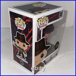 Funko POP! Nightmare on Elm Street Freddy Krueger #02 Chase Glow INSANELY RARE Funko POP! Nightmare on Elm Street Freddy Krueger #02 Chase Glow INSANELY RARE