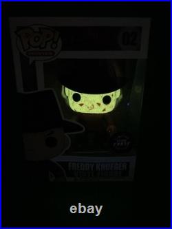 Funko Pop A Nightmare On Elm Street Freddy Krueger #02 Chase 2017 Box Wear J453