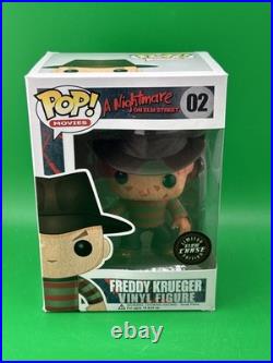 Funko Pop A Nightmare On Elm Street Freddy Krueger #02 Chase 2017 Box Wear J453