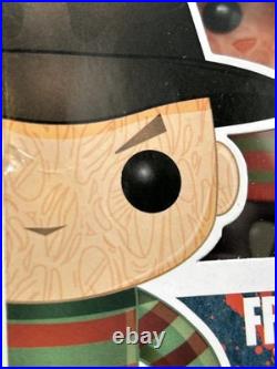 Funko Pop A Nightmare On Elm Street Freddy Krueger #02 Chase 2017 Box Wear J453
