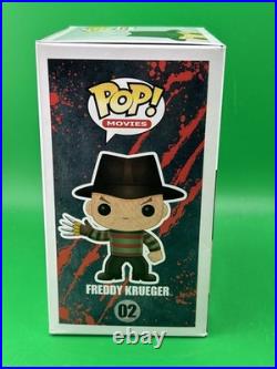 Funko Pop A Nightmare On Elm Street Freddy Krueger #02 Chase 2017 Box Wear J453