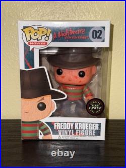 Funko Pop Freddy Krueger #02 GLOW CHASE Limited Edition Nightmare Elm Street