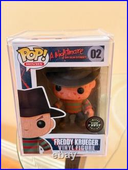 Funko Pop Freddy Krueger #02 GLOW CHASE Limited Edition Nightmare Elm Street