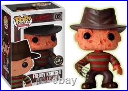 Funko Pop Freddy Krueger #02 GLOW CHASE Limited Edition Nightmare Elm Street