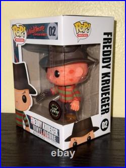 Funko Pop Freddy Krueger #02 GLOW CHASE Limited Edition Nightmare Elm Street