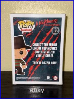 Funko Pop Freddy Krueger #02 GLOW CHASE Limited Edition Nightmare Elm Street