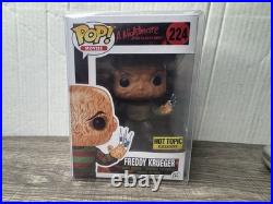 Funko Pop! Freddy Krueger A Nightmare on Elm Street Hot Topic Exclusive 224 NEW