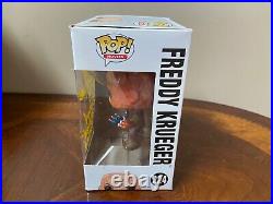 Funko Pop Nightmare Elm Street Freddy Kreuger 224 Signed ROBERT ENGLUND WITH COA