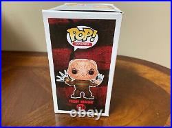 Funko Pop Nightmare Elm Street Freddy Kreuger 224 Signed ROBERT ENGLUND WITH COA