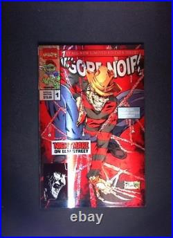 Gore Noir #1 Nightmare on Elm Street, METAL COMIC COVER 2025 McFarlane Homage