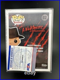 HEATHER LANGENKAMP Signed Freddy FUNKO POP Nightmare on Elm Street PSA COA R