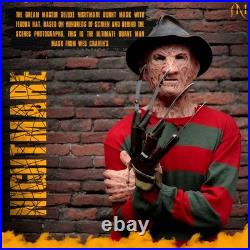 Halloween Nightmare On ELM Street Creepy Movie Freddy Horror Hat & Claw Glove Halloween Nightmare On ELM Street Creepy Movie Freddy Horror Hat & Claw Glove