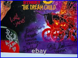 Hassel Wilcox Boepple Hertford 5x Signed 11x17 Photo Nightmare on Elm Street JSA