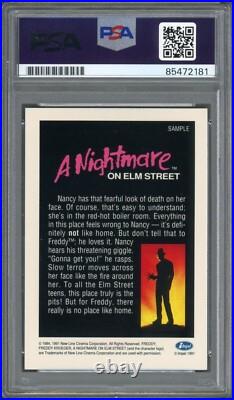Heather Langenkamp SIGNED 1991 Impel Nightmare on Elm Street Nancy Auto PSA