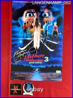Heather Langenkamp signed 11x17 photo A Nightmare on Elm Street Nancy Beckett Heather Langenkamp signed 11x17 photo A Nightmare on Elm Street Nancy Beckett